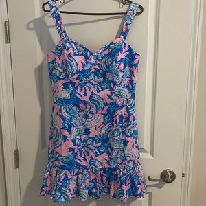 Lily Pulitzer rocks cotton romper